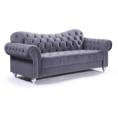 Set di divani in velluto a 3 posti Torino: comfort lussuoso ed eleganza moderna - Italia.