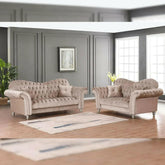 Set di divani in velluto a 2 posti Torino: comfort lussuoso ed eleganza moderna - Italia.