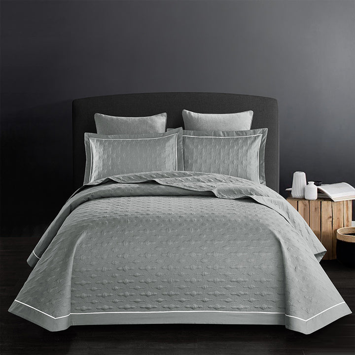 Twill cotton bed sheet.