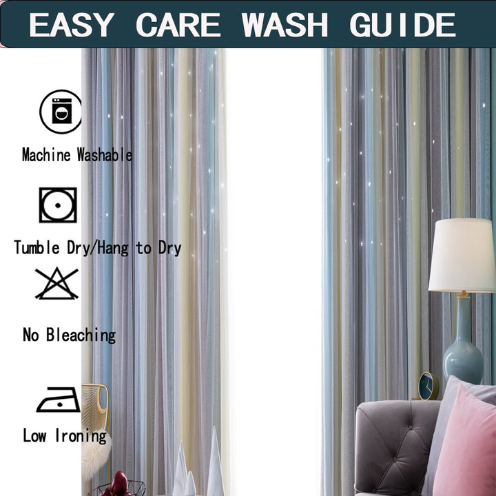 Easy Installation Curtains For Bedroom.
