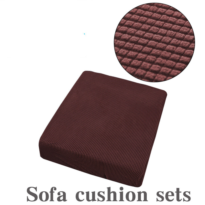 Waterproof Corduroy Sofa Cover Anti-Slip Elastic Cushion Covers Living Room Washable Recliner Furniture Protector.