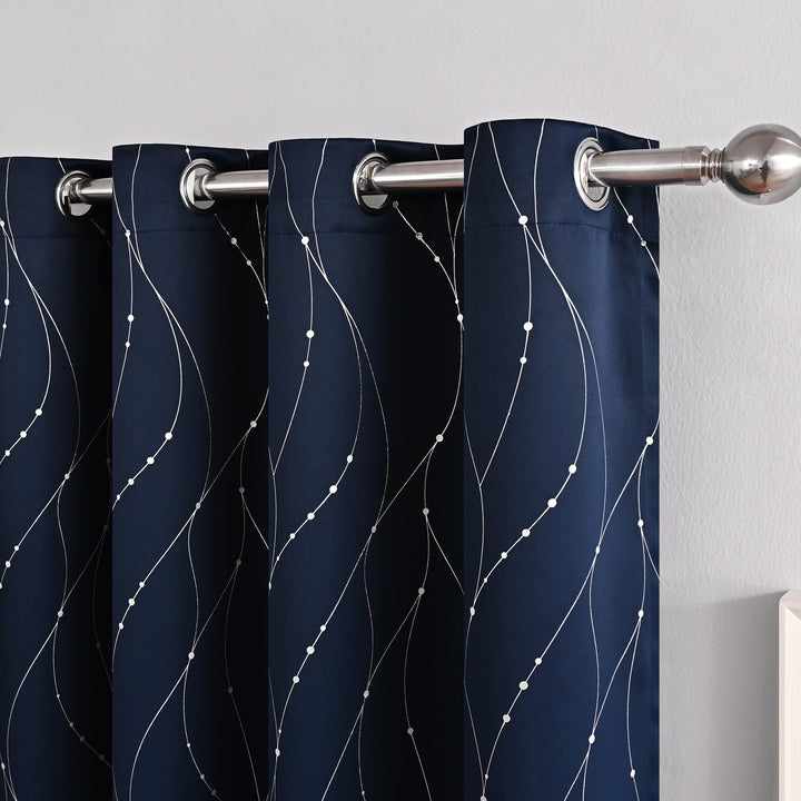 Modern Minimalist Furnishings Decorative Blackout Curtains.