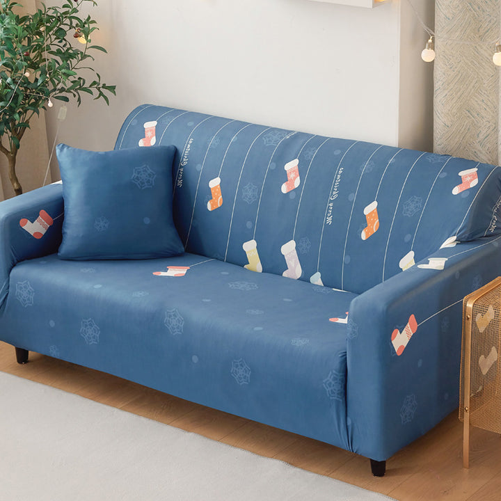 Cloth sofa cushion.