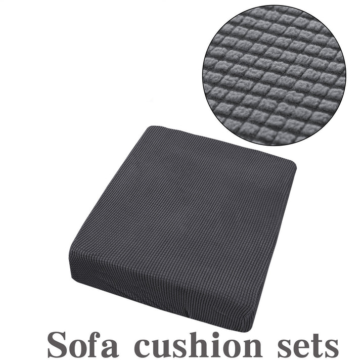 Waterproof Corduroy Sofa Cover Anti-Slip Elastic Cushion Covers Living Room Washable Recliner Furniture Protector.