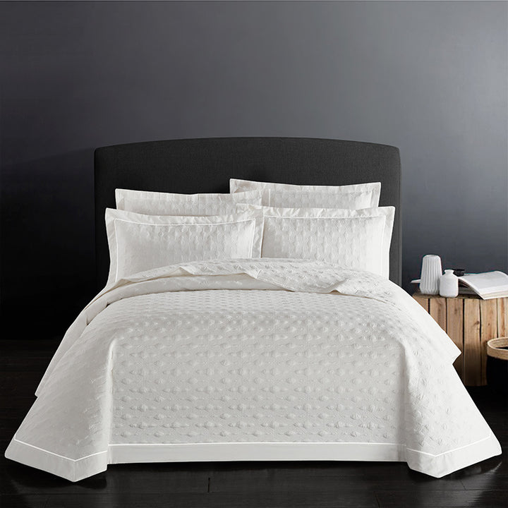 Twill cotton bed sheet.
