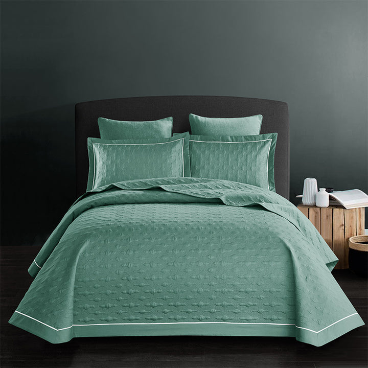 Twill cotton bed sheet.