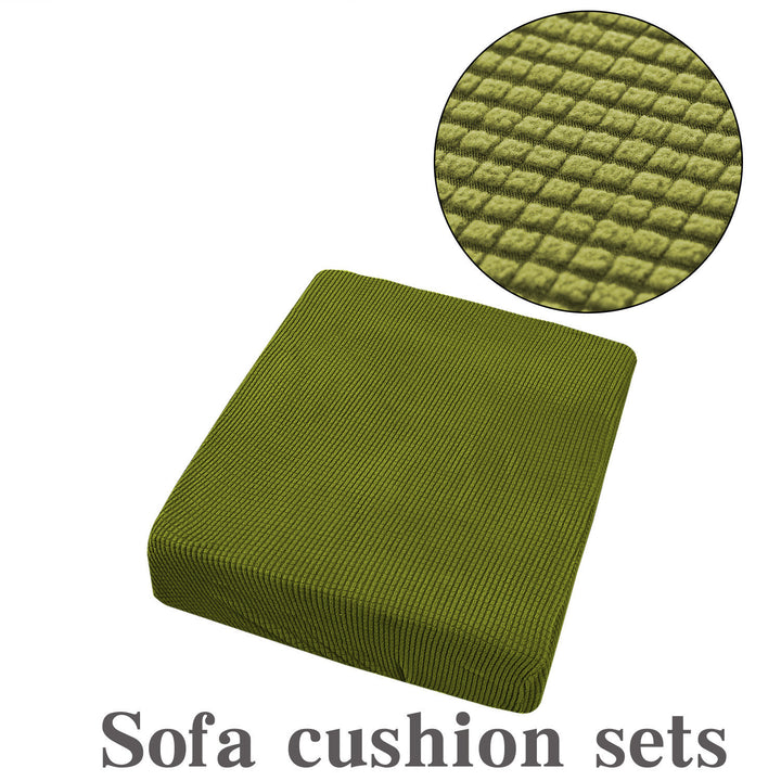 Waterproof Corduroy Sofa Cover Anti-Slip Elastic Cushion Covers Living Room Washable Recliner Furniture Protector.