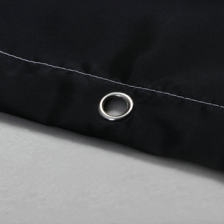 Waterproof Shower Curtain Spring Spun Polyester Shower Curtain.