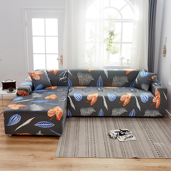 Home Fashion Stretch Print Modular Sofa Cover.