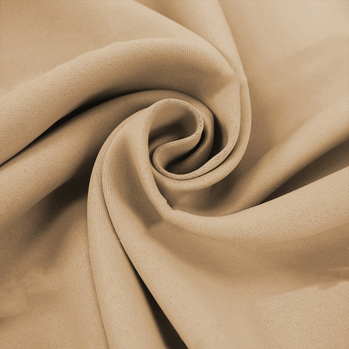 Full Blackout Hot Sale Curtain With Black Lining On The Back.