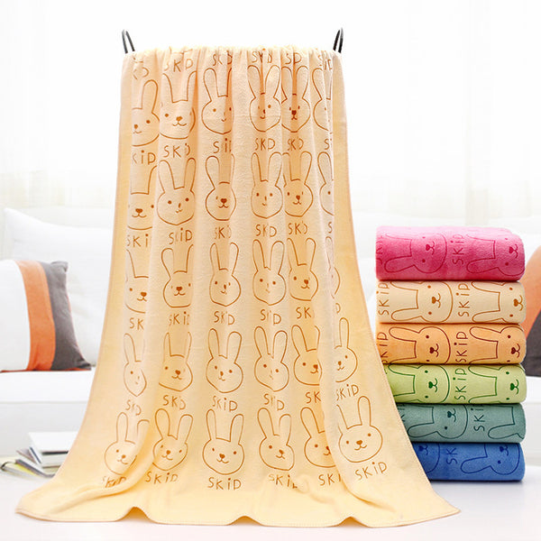 Factory Direct Sales Autumn And Winter Bath Towel Microfiber Thick Strong Absorbent Printing Bath Towel Available In Stock Embroidery.