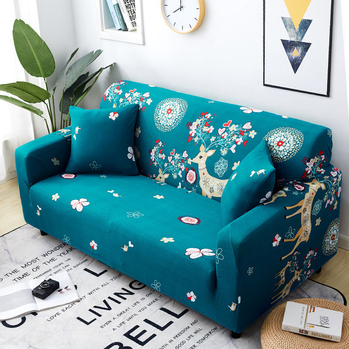 Cloth sofa cushion.