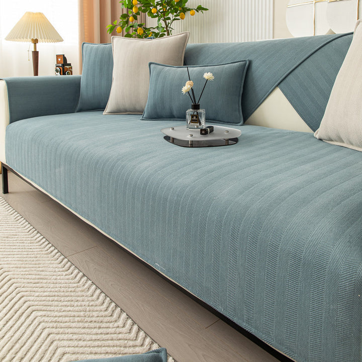 Now Simple Generation Thickened Sofa Cushion Cover Cloth Towel.