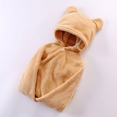 Asciugamano da bagno con cappuccio in cotone per la cura del bambino