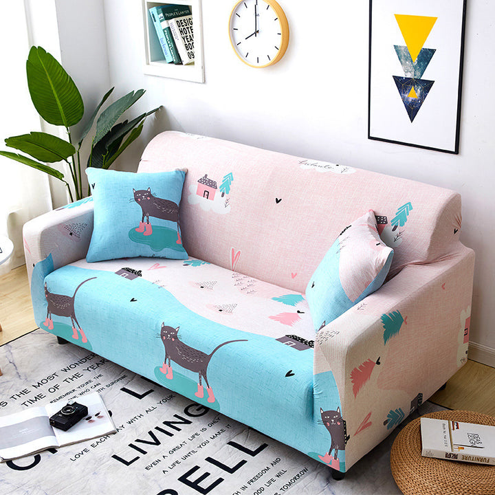 Cloth sofa cushion.