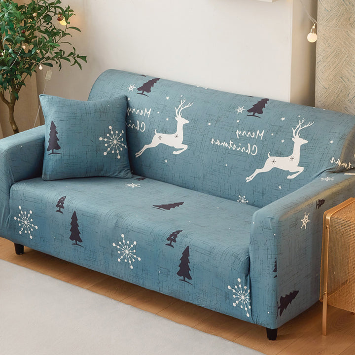 Cloth sofa cushion.