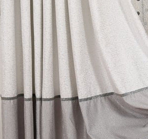 Simple blackout curtains.