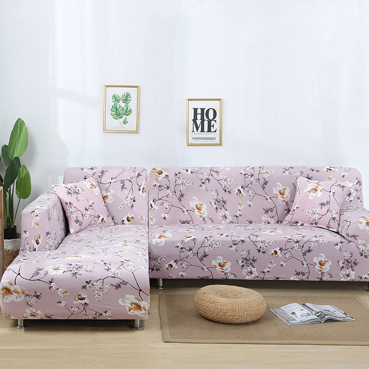Home Fashion Stretch Print Modular Sofa Cover.
