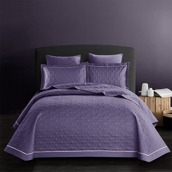 Twill cotton bed sheet.