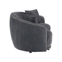"3-Seater Miami Lowseat Sofa highlighting its low-profile structure, wide seating, and elegant minimalist design."