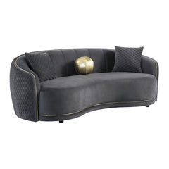 "3-seater sofa showcasing soft cushions and sleek lines"