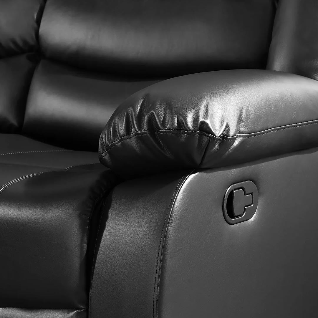 "Ultra-comfy 3-seater sofa – high-density foam, lumbar support, and recliner options. Perfect for movie nights and naps