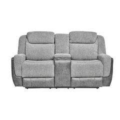 Montana 2-Seater Fabric Reclining Sofa with Cupholders