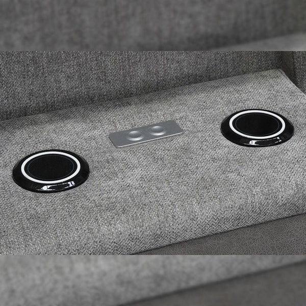 Montana 3 Seater Fabric Reclining Sofa