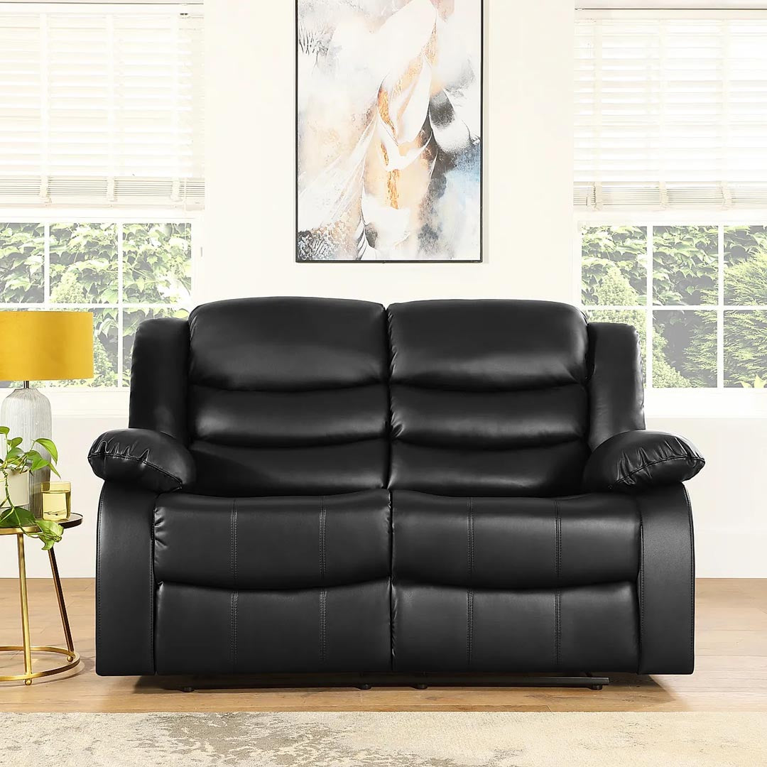 "Stylish 2 seater recliner sofa for modern spaces."