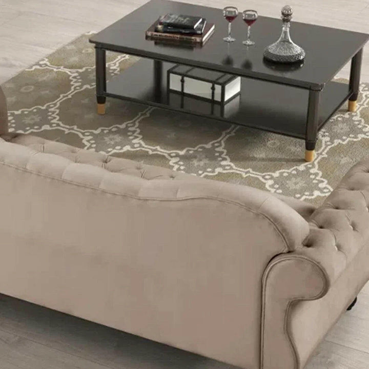 Set di divani in velluto a 2 posti Torino: comfort lussuoso ed eleganza moderna - Italia.