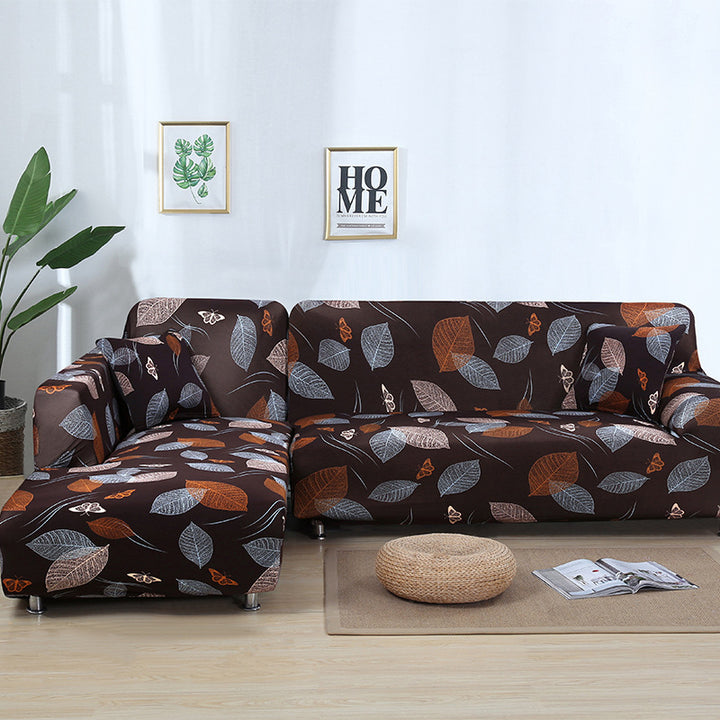 Home Fashion Stretch Print Modular Sofa Cover.